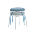 stackable upholstery stool light portable stool